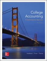 College Accounting: A Contemporary Approach [with ConnectPLUS Access Code] 0077639731 Book Cover