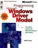 Programming the Win32 Driver Model 0735605882 Book Cover