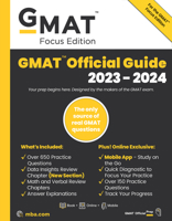 GMAT Official Guide 2023-2024: Book + Online Question Bank 1394169949 Book Cover