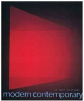Modern Contemporary: Art at MoMA Since 1980 0870704079 Book Cover