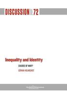 Inequality and Identity: Causes of War? 9171067140 Book Cover