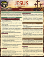 Jesus - Historical  Biblical: a QuickStudy Laminated Reference Guide 142323989X Book Cover
