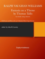 Fantasia on a Theme by Thomas Tallis: Bound Score and Parts B08L49J662 Book Cover