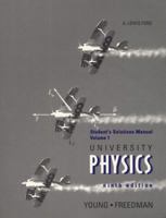 University Physics Vol. 1 : Students Solutions Manual 0201640597 Book Cover