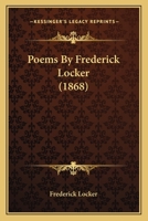 Poems By Frederick Locker 1165532387 Book Cover