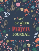 Prayer Journal for Women:: 52 Week Scripture, Devotional & Guided Prayer Journal,scripture, Guide To Prayer, Writing Praise and Gratitude (Guided Prayer Journal (book1)) 1651283613 Book Cover