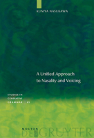 A Unified Approach to Nasality and Voicing 3110184818 Book Cover