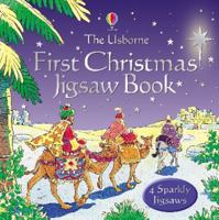 Usborne First Christmas Jigsaw Book 0746069871 Book Cover