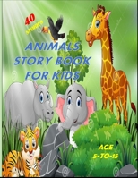 Animals Story Book for Kids B09MYSNRHJ Book Cover