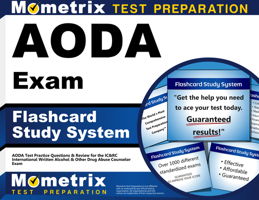 AODA Exam Flashcard Study System: AODA Test Practice Questions & Review for the IC&RC International Written Alcohol & Other Drug Abuse Counselor Exam 1609711599 Book Cover