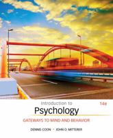 Introduction to Psychology: Gateways to Mind and Behavior 0495097403 Book Cover