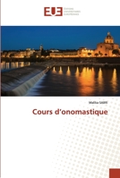 Cours d’onomastique 6203411779 Book Cover