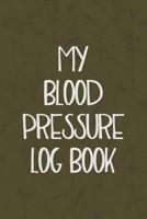 My Blood Pressure Log Book: 53 Weeks, 1 Year of Tracking Four (4) Times Per Day Including Weight and Pulse Rate 1082302422 Book Cover