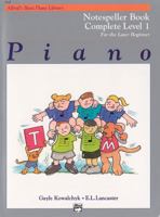 Alfred's Basic Piano Course, Notespeller Book Complete 1, 1a/1b (Alfred's Basic Piano Library) 0739011960 Book Cover