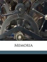 Memoria; Volume 2s. T.27 1149853271 Book Cover