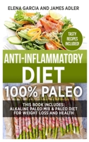 Anti-Inflammatory Diet: 100% Paleo: Alkaline Paleo Mix & Paleo Diet for Weight Loss and Health (Clean Eating, Nutrition) 1913517675 Book Cover