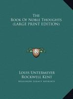The Book Of Noble Thoughts 1163162884 Book Cover