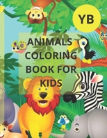 Animals coloring book for kids B0CDNCJG2C Book Cover