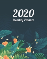 2020 Monthly Planner: 12 Month and Weekly Planner (Jan 2020 to Dec 2020) - Weekly and Daily Planner 1695917677 Book Cover