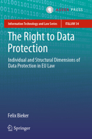The Right to Data Protection: Individual and Structural Dimensions of Data Protection in EU Law 9462655057 Book Cover