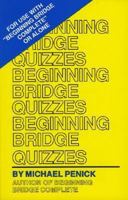Beginning Bridge Quizzes 0910791678 Book Cover
