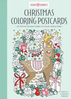 Christmas Coloring Postcards: 20 Festive Holiday Cards to Color, Sign, and Send 0764370030 Book Cover