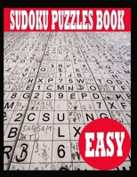 Sudoku Puzzle Book: Easy Sudoku Puzzle Book including Instructions and answer keys - Sudoku Puzzle Book for Adults B08421BG51 Book Cover
