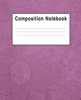 Composition Notebook: Geometric Pink & Purple 169260788X Book Cover