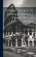 Storia critica di Roma durante i primi cinque secoli: 3 1021495956 Book Cover