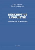 Deskriptive Linguistik: Grundlagen und Methoden 3752643102 Book Cover