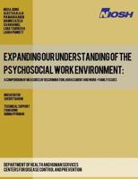 Expanding Our Understanding of the Psychosocial Work Environment: A Compendium of Measures of Discrimination, Harassment and Work-Family Issues 1492999628 Book Cover