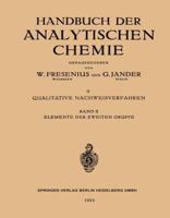 Elemente Der Zweiten Gruppe: Beryllium . Magnesium . Calcium . Strontium . Barium . Ink . Cadmium . Quecksilber 3662235684 Book Cover