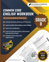 Common Core English Workbook: Grade 8 1962517071 Book Cover