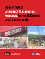 Index of Select Emergency Management Resources for North Carolina Local Governments 1642381322 Book Cover