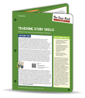 On-Your-Feet Guide: Teaching Study Skills [Grades 4-12] 1071806661 Book Cover