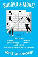 The Ultimate Puzzle Book: Sudoku, Crosswords, Mazes, and More! B0BF34MHHR Book Cover