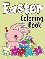 Easter Coloring Book B08ZDGRDLK Book Cover