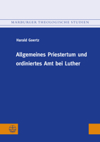 Allgemeines Priestertum Und Ordiniertes Amt Bei Luther 3374065813 Book Cover