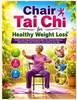 Chair Tai Chi for Healthy Weight Loss: Gentle, Low-Impact Exercises to Burn Fat, Improve Balance, Boost Energy, and Transform Your Health at Any Age B0H9GFMGRG Book Cover