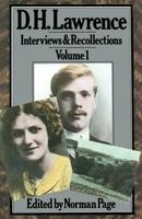 D.H. Lawrence: Interviews and Recollections 0389200700 Book Cover