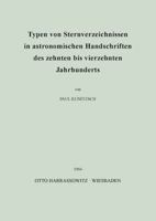 Typen Von Sternverzeichnissen in Astronomischen Handschriften Des Zehnten Bis Vierzehnten Jahrhunderts 3447005505 Book Cover