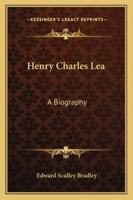 Henry Charles Lea 1378068084 Book Cover