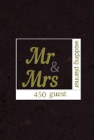 Guest Book Alternatives Wood Mr and Mrs, Guest Book Paperblanks Midi Lined Journal 9*6 Widding Planner, 5 Guest Names per Page 1676733981 Book Cover