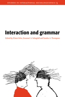 Interaction and Grammar 052155828X Book Cover