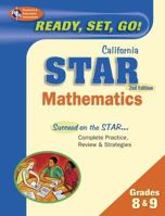 Texas TAKS Grade 8 Math  (REA) - The Best Test Prep for TX Grade 8 Math (Test Preps) 0738600199 Book Cover