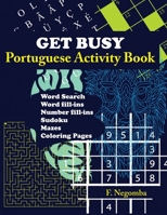 GET BUSY Portuguese Activity Book B09TF46FTX Book Cover