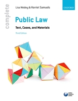 Complete Public Law: Text, Cases, and Materials 0198714491 Book Cover