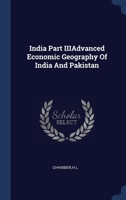India Part IIIAdvanced Economic Geography Of India And Pakistan 134008824X Book Cover