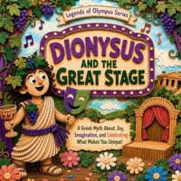 Dionysus and the Great Stage: A Greek Myth About Joy, Imagination, and Celebrating What Makes You Unique (Legends of Olympus Series) B0HG1TZMNY Book Cover