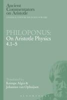 Philoponus: On Aristotle Physics 4.1-5 1472558006 Book Cover